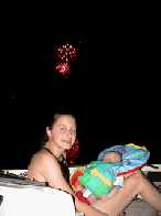 Some firework too