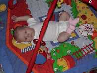 Playing on the floor....