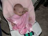 Sleeping in the swing