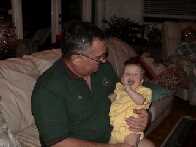 Having a good time with uncle Kirby....