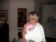 First hug from Grandpa....