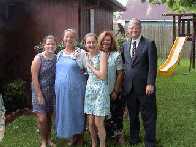 Dressed for church....