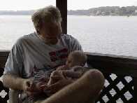 Down at the dock at Lake Down....
