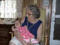 Great Great Gradma's holding me.....