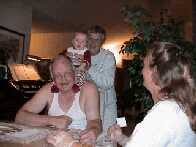 Mommy showing her nursing skills....