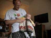 My first nitted sweater....