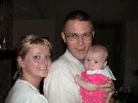 Rune and Tina holding me....