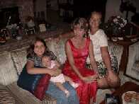 Dee and Mekela visiting....