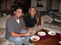 Pamela and Eddie...